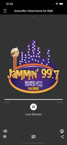 WJBE Jammin'997 screenshot #1 for iPhone