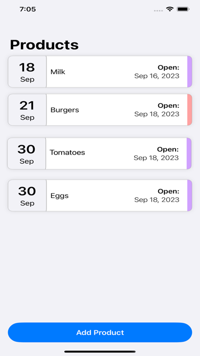 ExpiryFood Screenshot