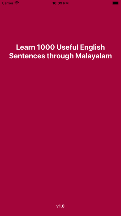 Spoken English Malayalam Screenshot