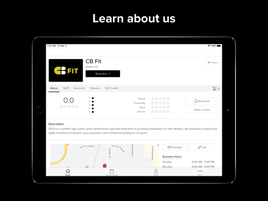 Screenshot #5 pour CB Fit Sports Performance