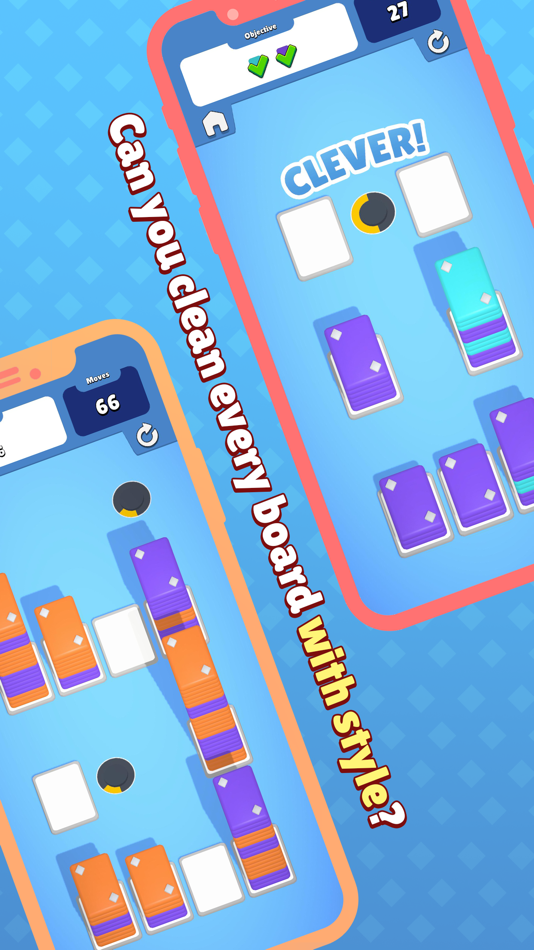 #2. Tricky Stacks (iOS) 由: Benjamin Richy