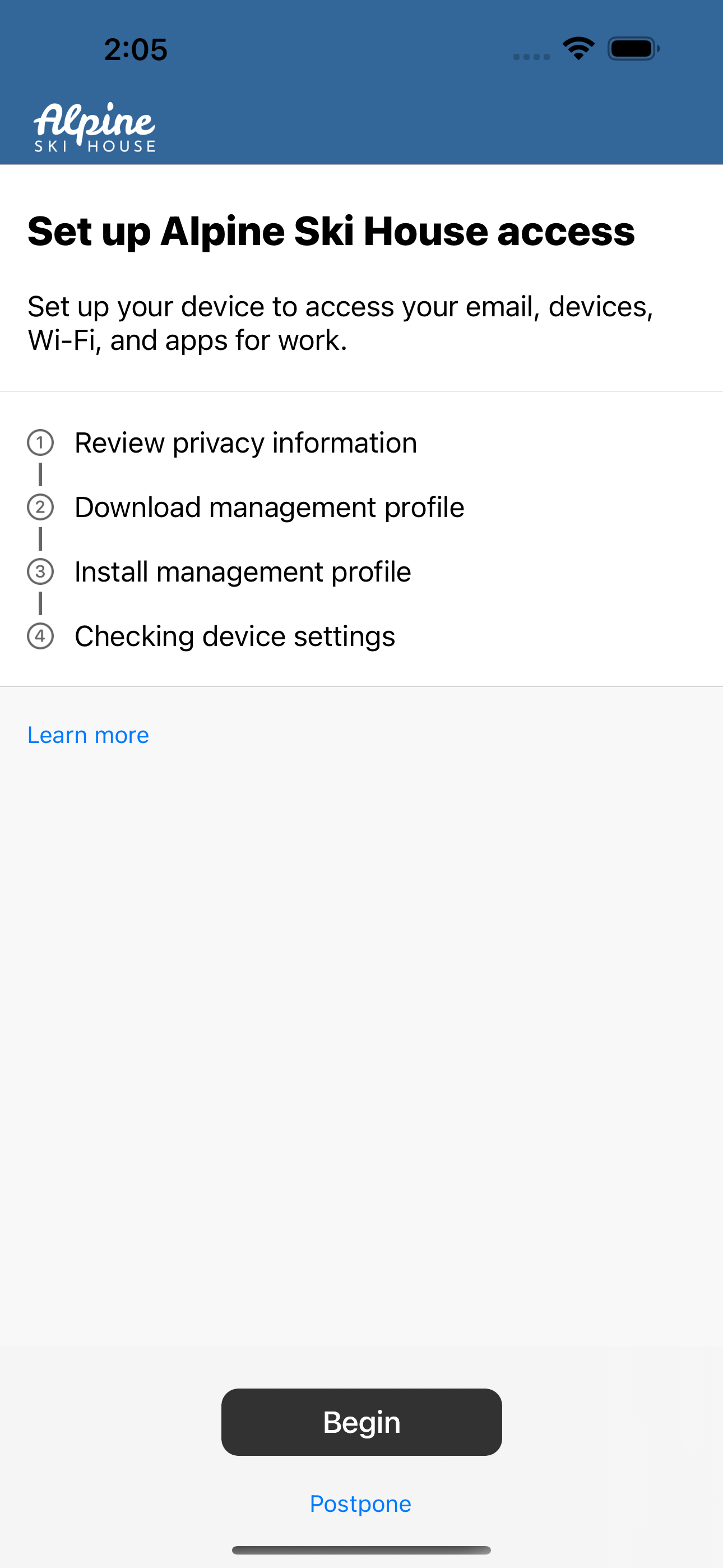 Intune Company Portal