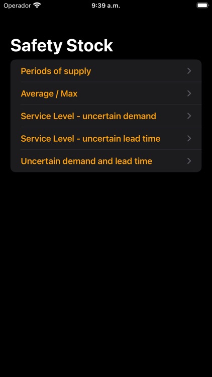 Safety Stock Calculator