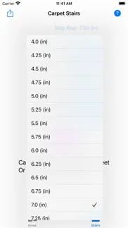 carpet measurement calculator iphone screenshot 3