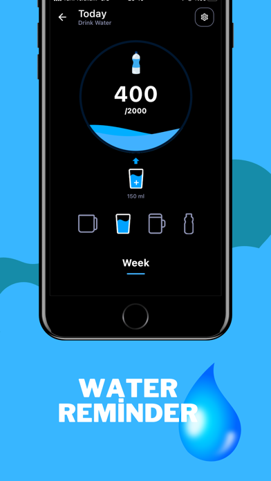 Step Counter - Water Reminder Screenshot