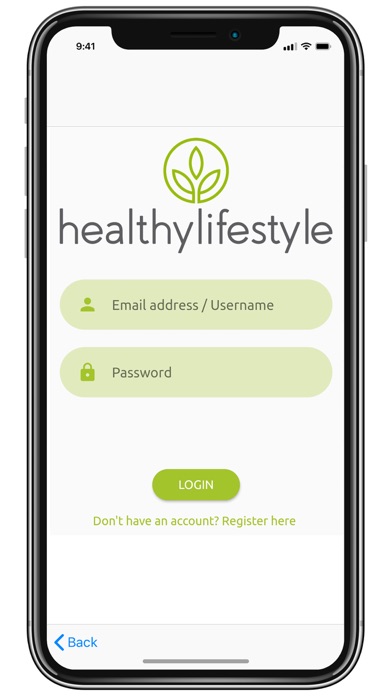 Healthy Lifestyle Screenshot