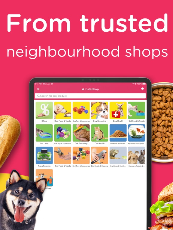 Screenshot #6 pour InstaShop: Grocery Delivery