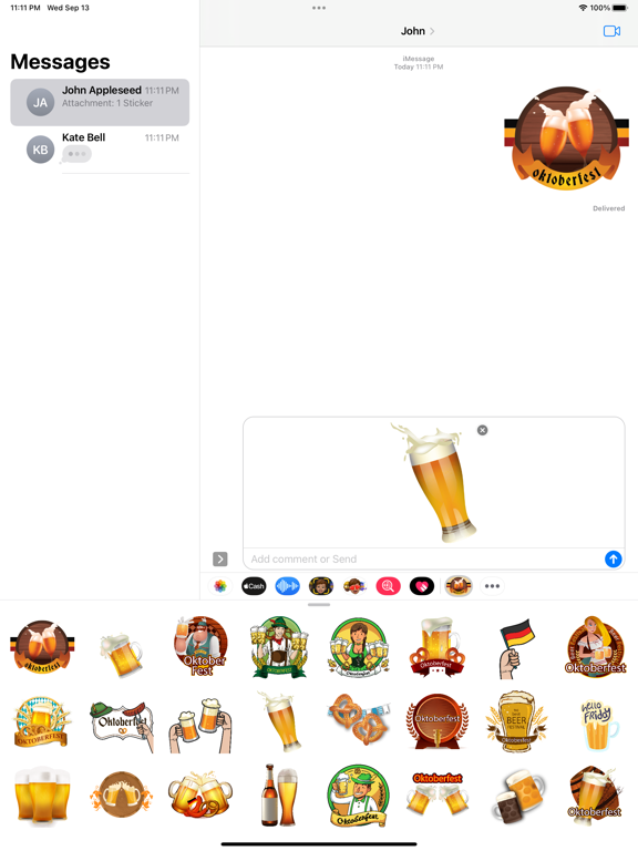 Screenshot #4 pour Tradition Oktoberfest Stickers