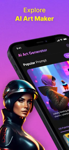 Game screenshot PhotoArts - AI Art Generator mod apk