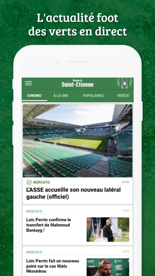 Foot Saint-Etienne - 10.0.1 - (iOS)