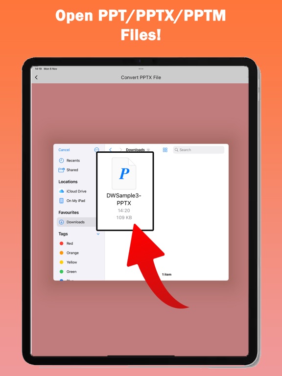 PPTX PPT PPTM To PDF Reader