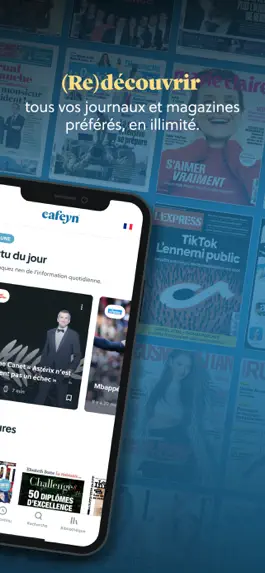 Game screenshot Cafeyn - Journaux & magazines apk