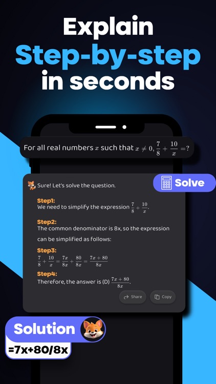 FOX AI: Math Problem Solver