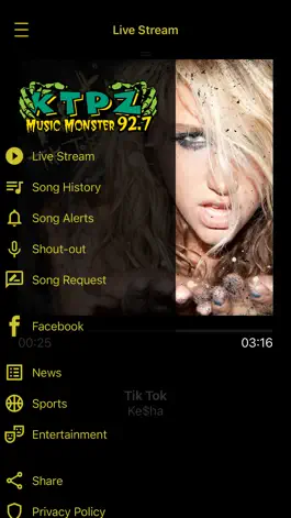 Game screenshot 92.7 Music Monster apk