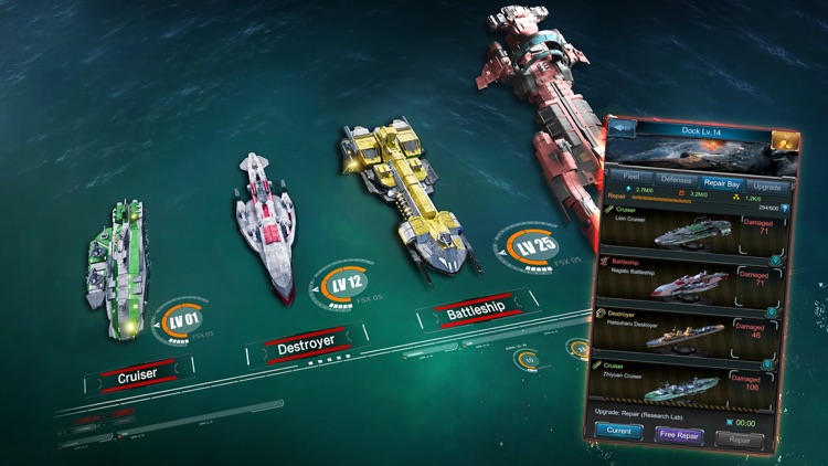 Battle Warship: Naval Empire screenshot-4
