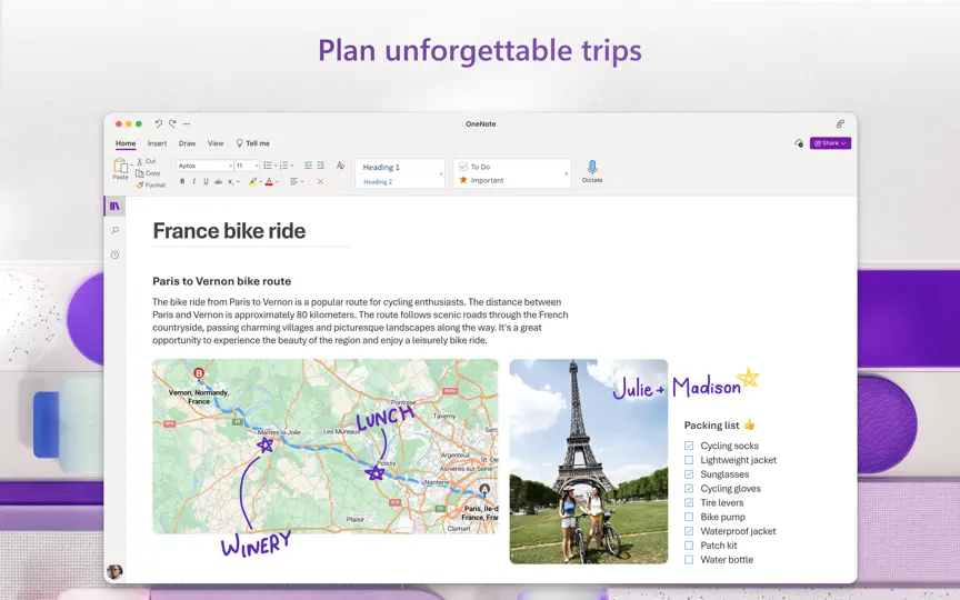Microsoft OneNote iPhone Screenshot 5