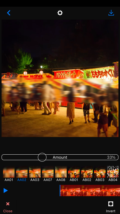 MosaicEditor Video App Screenshot