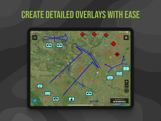 Tactical NAV iPad app afbeelding 1