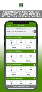 BMI calculator 24 screenshot #3 for iPhone