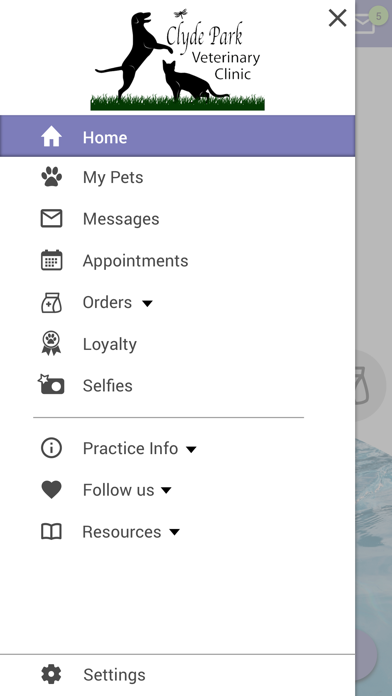 Clyde Park Veterinary Clinic Screenshot