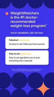 weightwatchers: weight health iphone screenshot 3