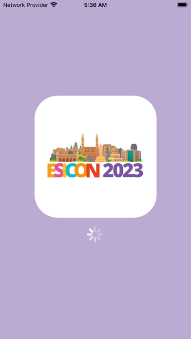 ESICON 2023 Screenshot
