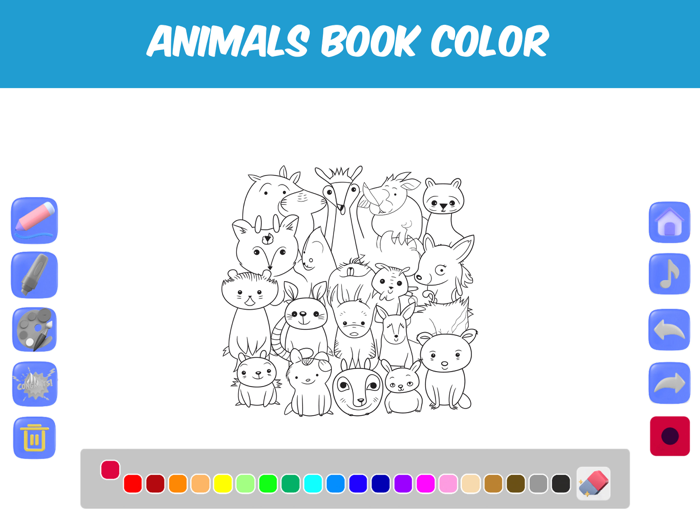 Animals Book Color