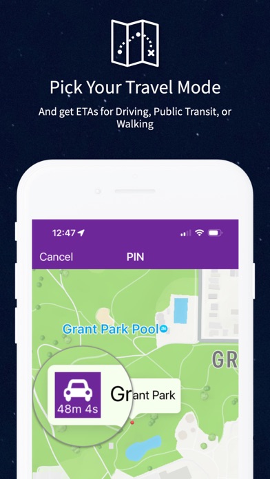 PIN - Smart GPS & Live Traffic Screenshot