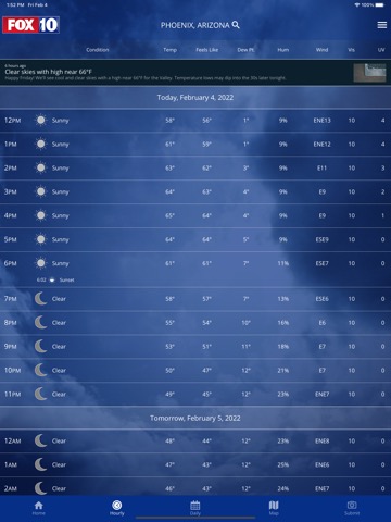 FOX 10 Phoenix: Weatherのおすすめ画像4