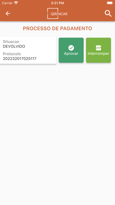 Grupo Gerenciar Screenshot