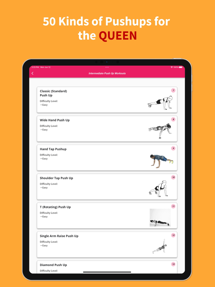 AlphaQueen Pushup Trainer