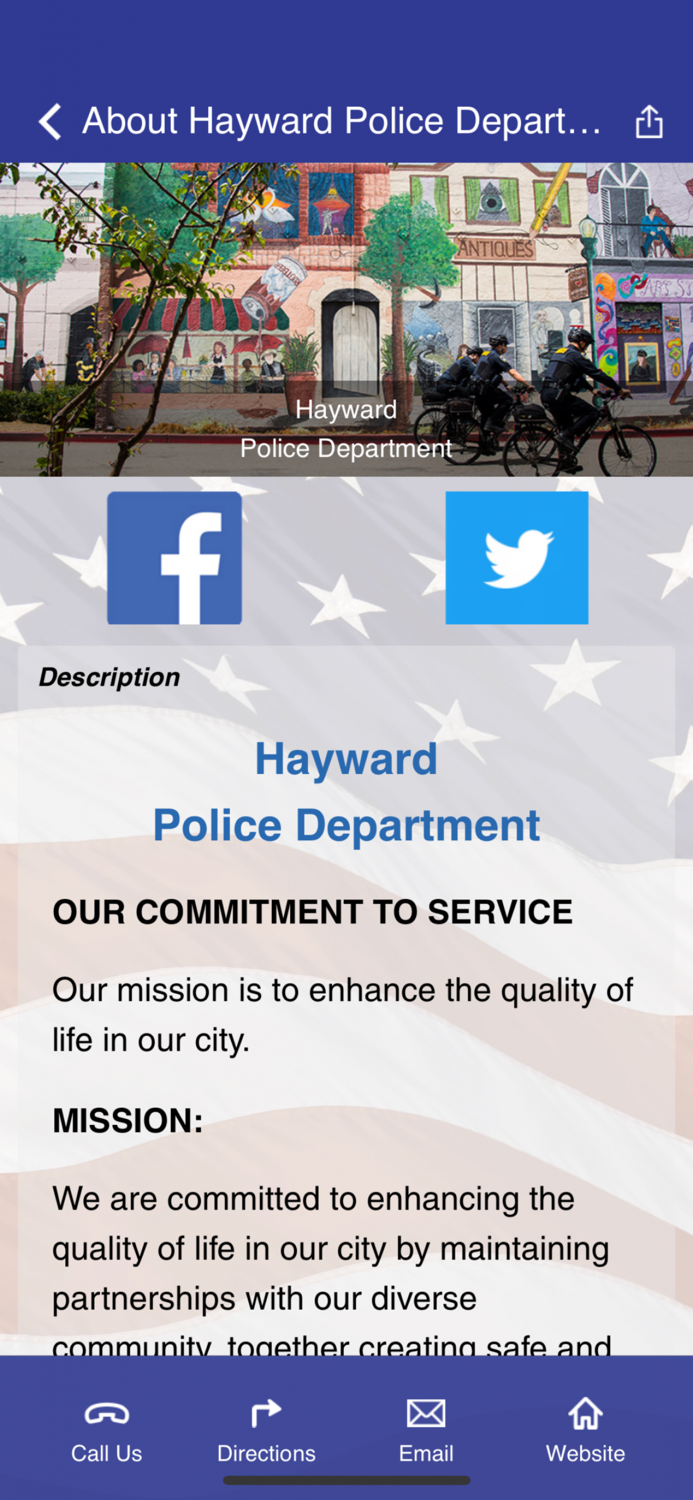 Hayward PD Wellness