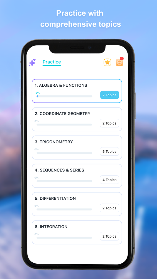 #1. A-Level Maths Prep (iOS) Podle: Chinh Vo Thuy