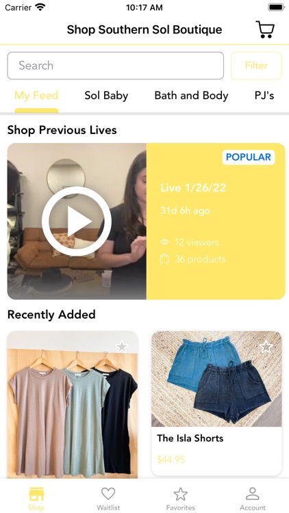 Shop Southern Sol Boutique