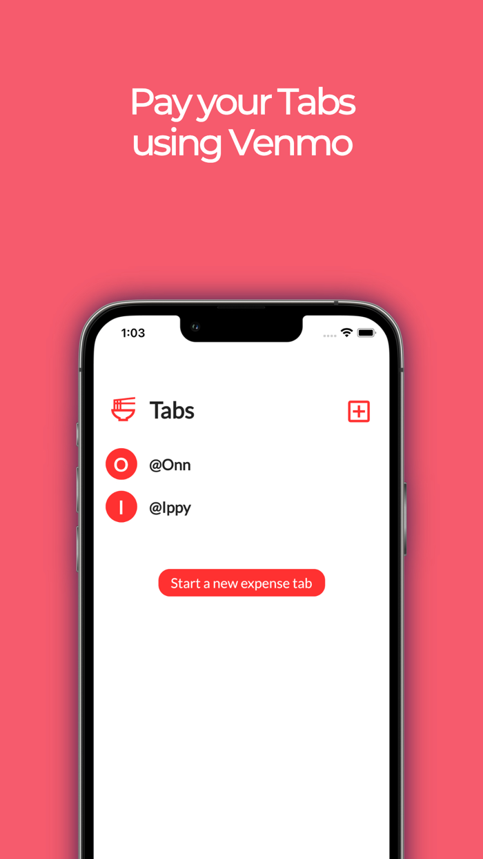 OpenTab Expense Splitting