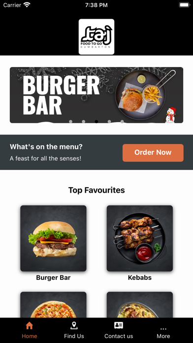 Taj Dumbarton Takeaway Screenshot