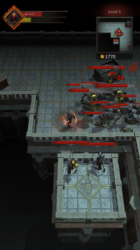 #4. Dungeon Lore 3D (iOS) 由: Hakan Sutcu