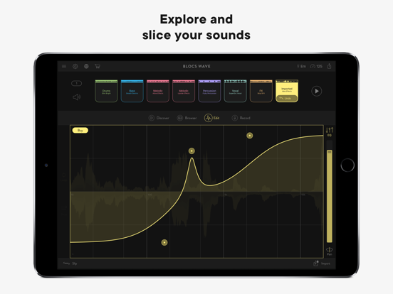 Blocs Wave: Record Music Live iPad app afbeelding 2