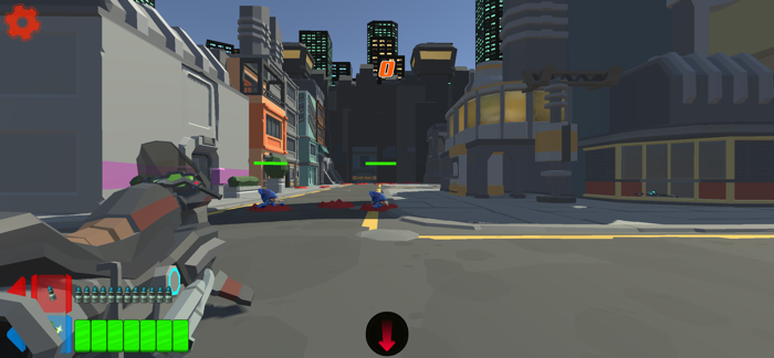 Robots vs Aliens Death Match