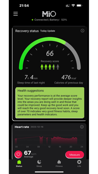 MiO Ring.app Screenshot