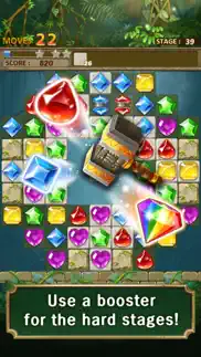 jewels jungle : match 3 puzzle iphone screenshot 1