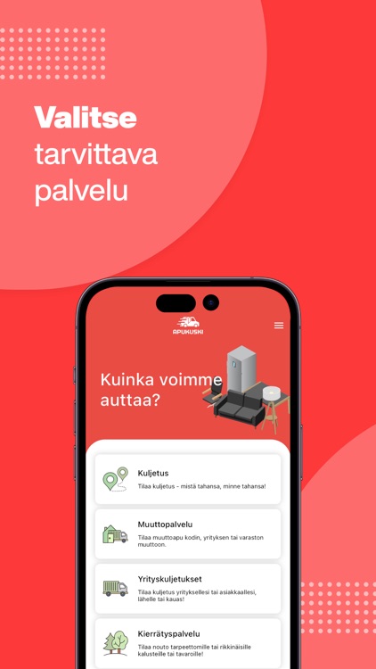 Apukuski: Muutto & Kuljetus