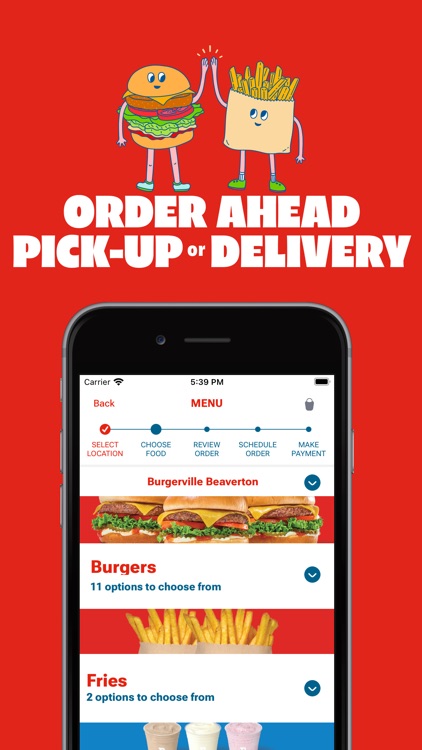 Burgerville Ordering