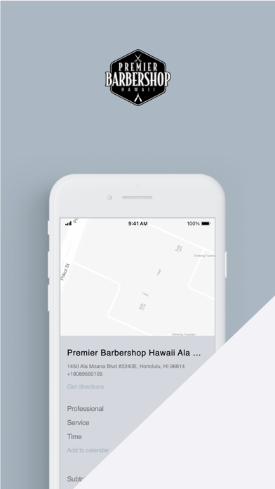 Premier Barbershop Hawaii Screenshot