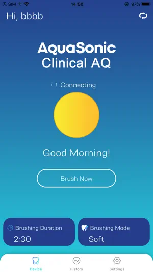 AquaSonic Clinical AQ screenshot 2