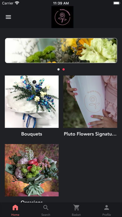 Pluto Flowers Screenshot