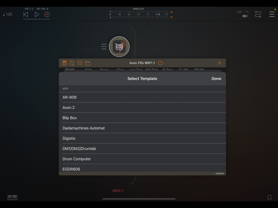 Auto Fills Drum Fill Generator iPad screenshot 5 - Music app