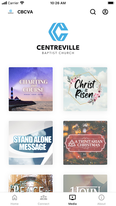 Centreville Baptist Church Screenshot