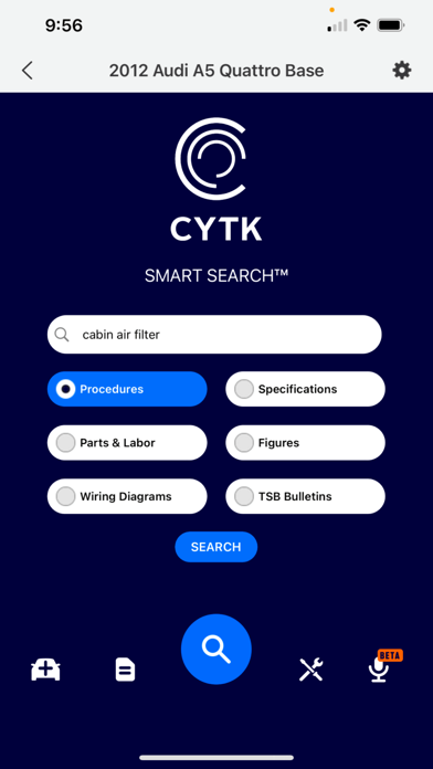 CYTK Smart Search™ Screenshot