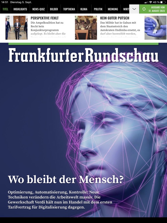 Screenshot #4 pour FR+ - Frankfurter Rundschau